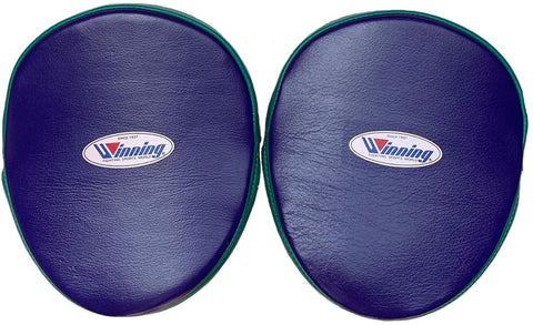 Winning Oval Curved Punch Mitts - Purple · Green · Gray