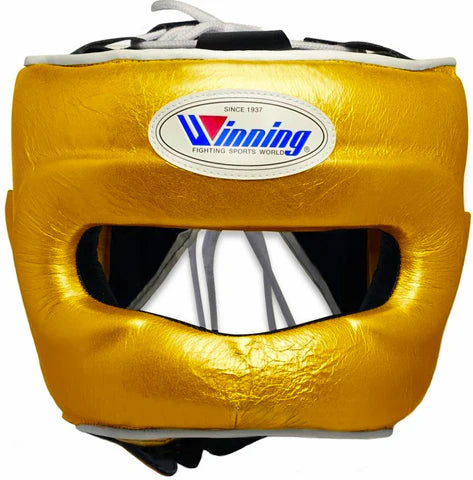 Winning Full Face Headgear - Gold