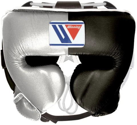 Winning Cheek Protector Headgear - Silver · Black