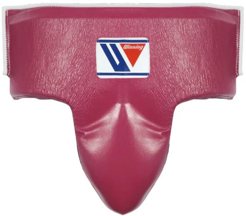 Winning High Cut Groin Protector - Wine Red