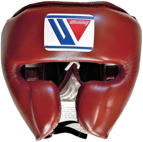 Winning Cheek Protector Headgear - Brown
