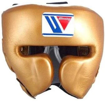 Winning Cheek Protector Headgear - Gold