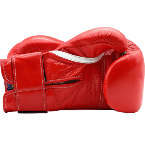 Winning Velcro Boxing Gloves - Red