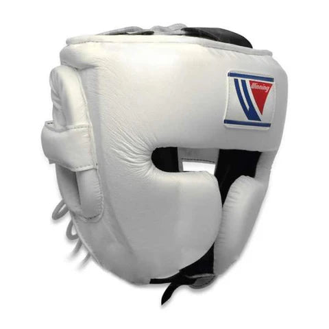 Winning Cheek Protector Headgear - White