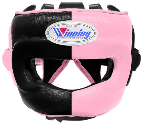 Winning Full Face Headgear - Black · Pink