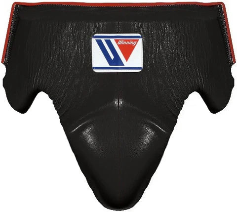 Winning Standard Cut Groin Protector - Black · Red