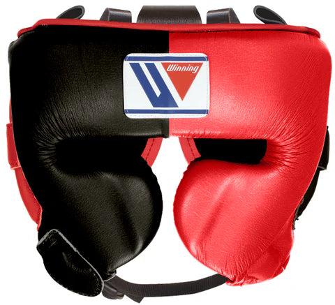 Winning Cheek Protector Headgear - Red · Black