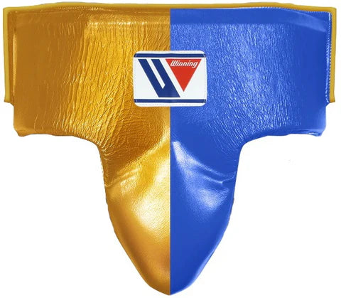 Winning High Cut Groin Protector - Gold · Blue