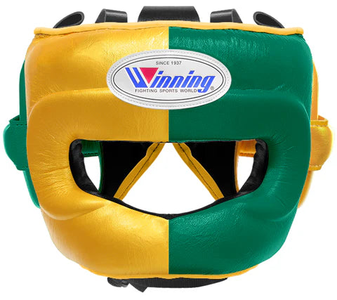 Winning Full Face Headgear - Gold · Green