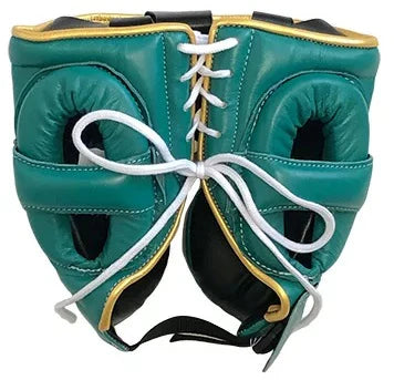 Winning Cheek Protector Headgear - Green · Gold