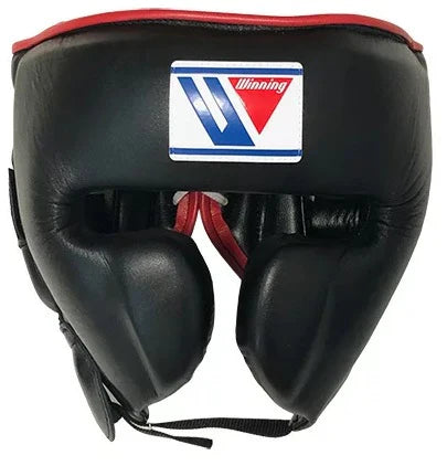 Winning Cheek Protector Headgear - Black · Red