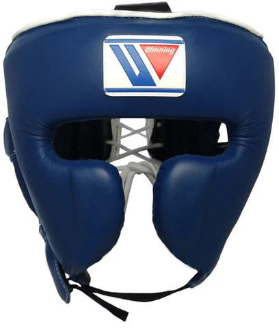 Winning Cheek Protector Headgear - Navy