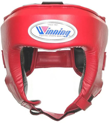 Winning Open Face Headgear - Red