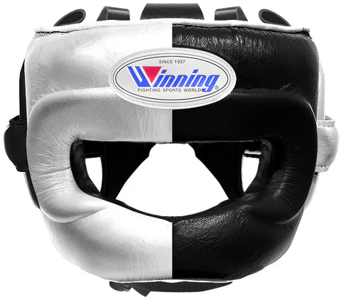 Winning Full Face Headgear - Silver · Black