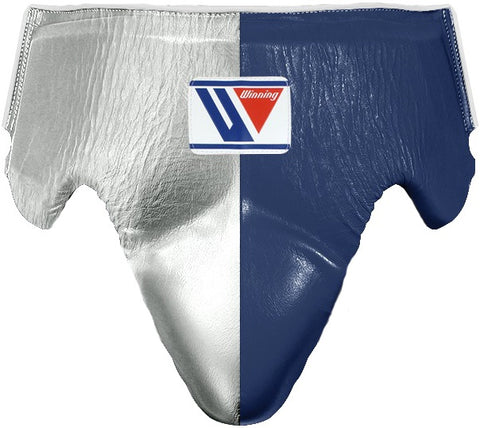 Winning Standard Cut Groin Protector - Silver · Navy
