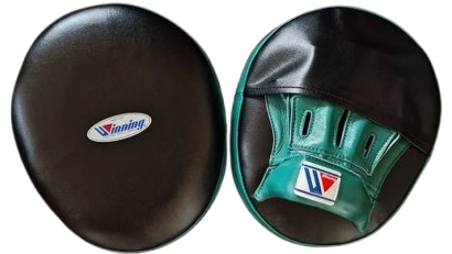 Winning Soft Type Mitts - Finger Cover - Black · Green