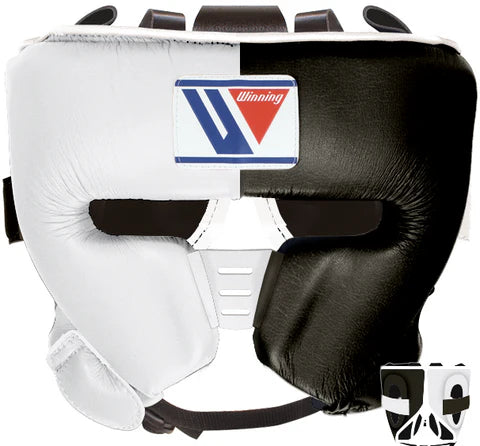 Winning Special Cheek Protector Headgear - White · Black
