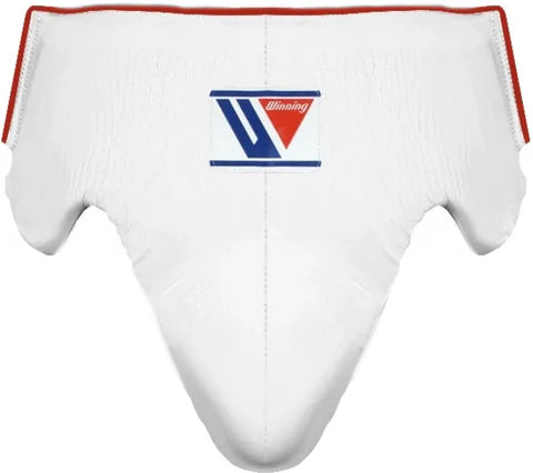 Winning Standard Cut Groin Protector - White · Red