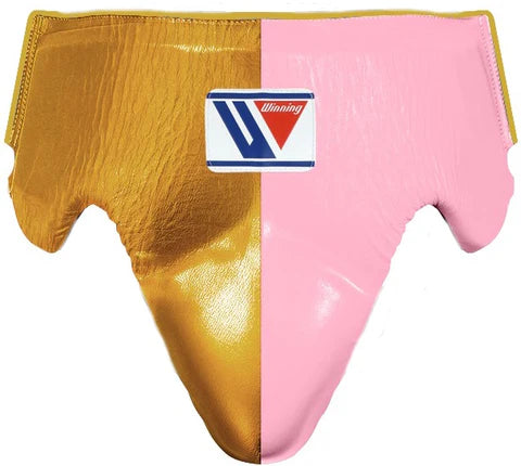 Winning Standard Cut Groin Protector - Gold · Pink